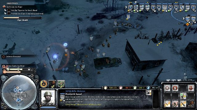 Użyj saperów, by naprawiać czołg - Misja 08 - Polowanie na Tygrysy | Kampania w Company of Heroes 2 - Company of Heroes 2 - poradnik do gry