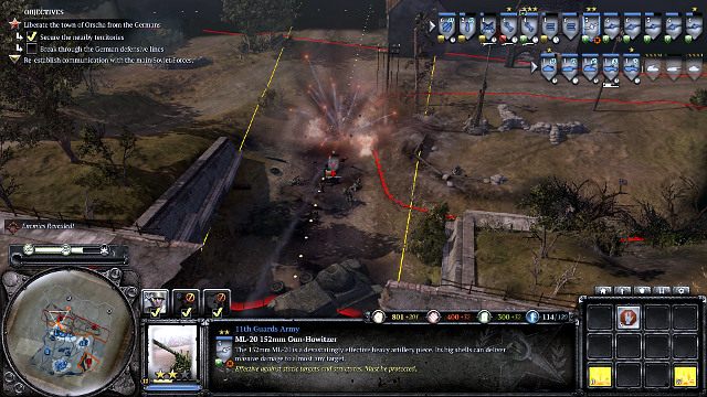MŁ-20 z łatwością zmiażdży obronę wroga - Misja 09 - Cisza radiowa | Kampania w Company of Heroes 2 - Company of Heroes 2 - poradnik do gry