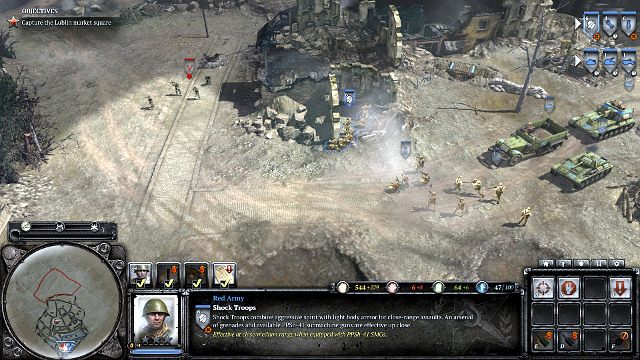 Baza będzie regularnie atakowana przez większość gry - Misja 10 - Lublin | Kampania w Company of Heroes 2 - Company of Heroes 2 - poradnik do gry