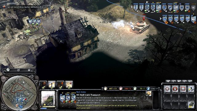 Wysyłaj M5 na zwiady, na czołgi stosuj SU-85 - Misja 10 - Lublin | Kampania w Company of Heroes 2 - Company of Heroes 2 - poradnik do gry