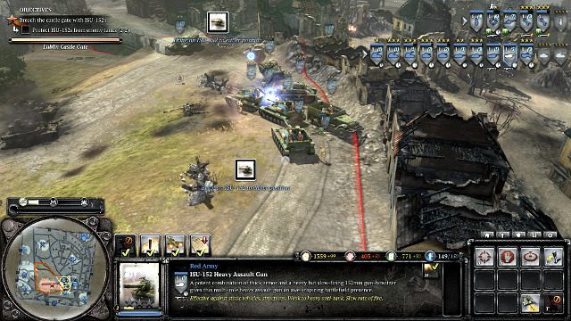 Przed rozpoczęciem walki napraw sprzęt - Misja 10 - Lublin | Kampania w Company of Heroes 2 - Company of Heroes 2 - poradnik do gry