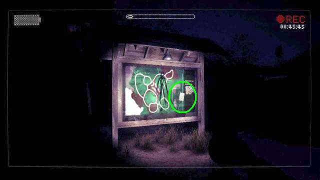 Warto oczywiście zapamiętywać, w jakich miejscach już się było, a także jak ulokowane są owe punkty względem siebie - to ułatwi poruszanie się - Rozdział I - The Eight Pages | Opis przejścia | Slender The Arrival - Slender: The Arrival - poradnik do gry