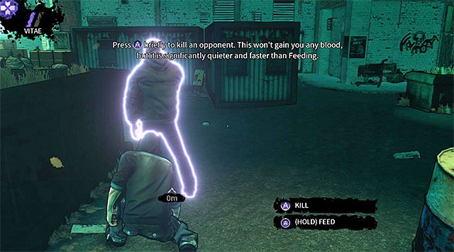 Lista wyboru egzekucji na nieświadomym obecności Erica przeciwniku - Tutorial - alejki | Rozdział 0 | DARK - DARK - poradnik do gry