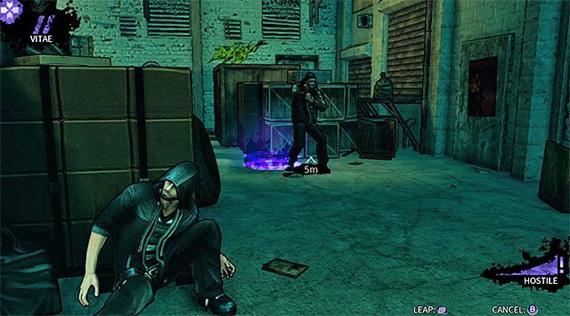 Zignoruj fakt, że zostałeś odkryty przez wspomnianego wyżej bandytę, bo nie możesz liczyć na to, że nagle przestanie szukać Erica - Tutorial - alejki | Rozdział 0 | DARK - DARK - poradnik do gry