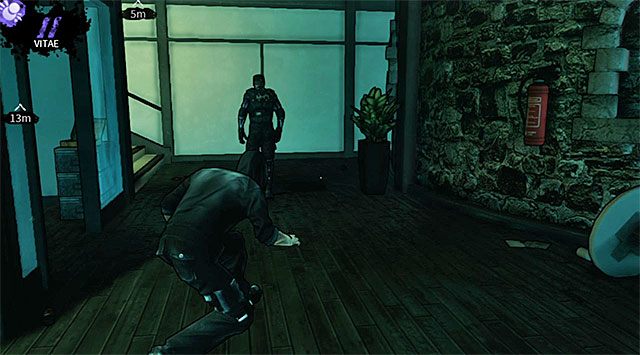 Przeciwnik pilnujący półpiętra - Pawilon | Rozdział 1 - Harding Museum | DARK - DARK - poradnik do gry