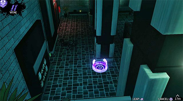 Niezależnie od tego ilu przeciwników zdołałeś się pozbyć wybierz pokazane na screenie 1 lewe schody - Główny hol | Rozdział 1 - Harding Museum | DARK - DARK - poradnik do gry