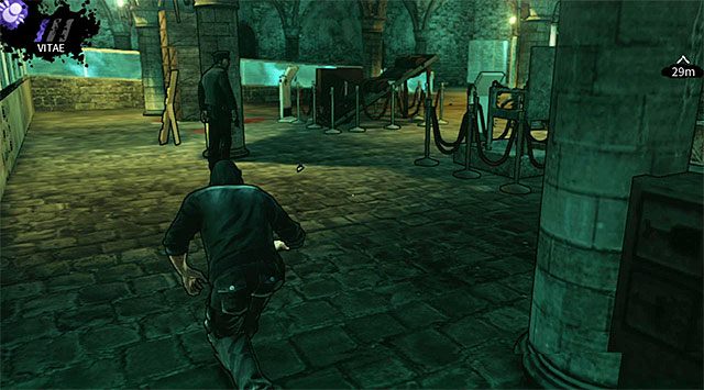 Pierwszy ze strażników eliminowanych w katakumbach - Katakumby | Rozdział 1 - Harding Museum | DARK - DARK - poradnik do gry