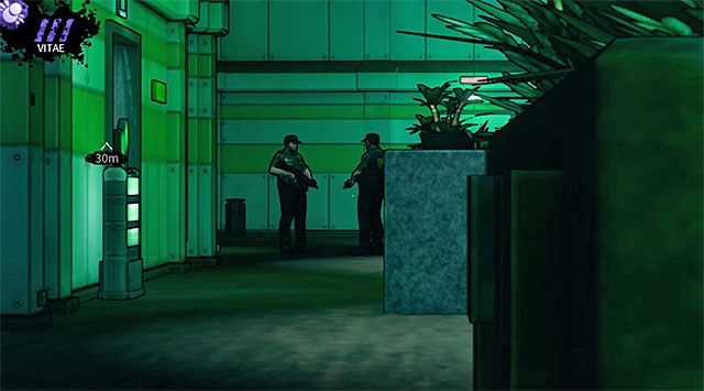 Wartownicy przy wyjściu z lobby - Lobby | Rozdział 2 - Geoforge | DARK - DARK - poradnik do gry