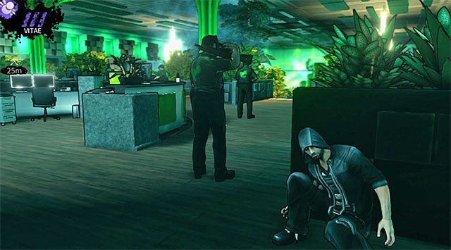 Miejsca ustawienia się wartowników po zakończeniu przez nich rozmowy - Lobby | Rozdział 2 - Geoforge | DARK - DARK - poradnik do gry