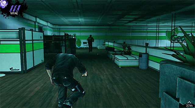 Pierwszy wartownik na górnym poziomie - Biuro księgowości | Rozdział 2 - Geoforge | DARK - DARK - poradnik do gry