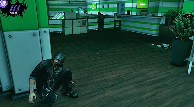 Wartownik rozstawiony w pobliżu wyjścia z biura księgowości - Biuro księgowości | Rozdział 2 - Geoforge | DARK - DARK - poradnik do gry