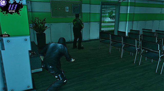 Przeciwnik patrolujący salę konferencyjną - Biuro księgowości | Rozdział 2 - Geoforge | DARK - DARK - poradnik do gry