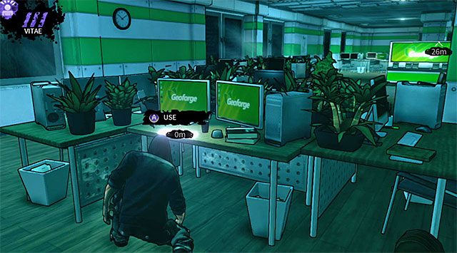 Wspomniany wyżej sekret to nie jedyny interaktywny obiekt, za którym powinieneś się rozejrzeć - Dział administracji | Rozdział 2 - Geoforge | DARK - DARK - poradnik do gry