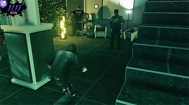 Wartownik rozstawiony przy schodach - Penthouse | Rozdział 2 - Geoforge | DARK - DARK - poradnik do gry