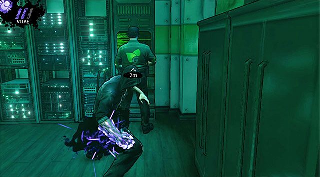 Strażnik przy terminalu komputerowym - Pomieszczenie ochrony | Rozdział 2 - Geoforge | DARK - DARK - poradnik do gry