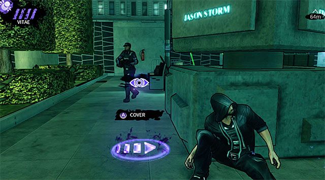 Przeciwnik patrolujący zachodnią część placu - Plac | Rozdział 5 - Cryogenic | DARK - DARK - poradnik do gry