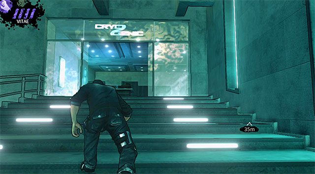 Rekomendowane wejście do wieżowca - Lobby (przed pojawieniem się łowców) | Rozdział 5 - Cryogenic | DARK - DARK - poradnik do gry