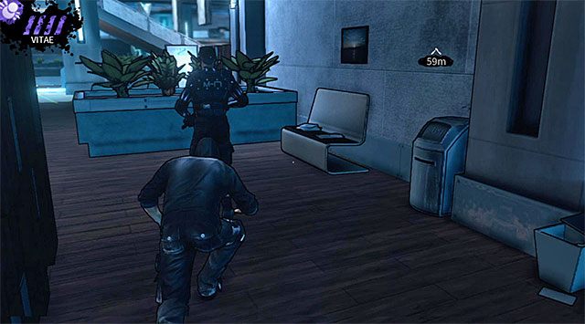 Pierwszy z trzech strażników - Lobby (po pojawieniu się łowców) | Rozdział 5 - Cryogenic | DARK - DARK - poradnik do gry