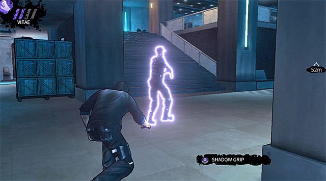 Strażnik pilnujący okolicy schodów - Lobby (po pojawieniu się łowców) | Rozdział 5 - Cryogenic | DARK - DARK - poradnik do gry