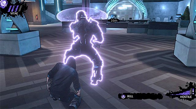 Drugi atak na wroga w ciężkiej zbroi - Lobby (po pojawieniu się łowców) | Rozdział 5 - Cryogenic | DARK - DARK - poradnik do gry