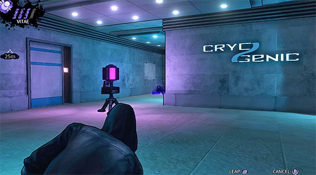 Jak zapewne zauważyłeś aktualny cel misji znajduje się w jednym z pomieszczeń na piętrze na prawo od miejsce startu - Atrium | Rozdział 5 - Cryogenic | DARK - DARK - poradnik do gry