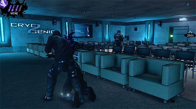 Wrogowie w sali konferencyjnej - Atrium | Rozdział 5 - Cryogenic | DARK - DARK - poradnik do gry