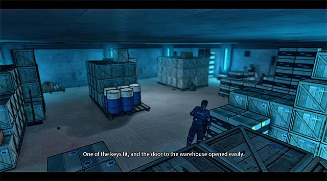 Pierwsze pomieszczenie magazynu - Magazyn | Rozdział 5 - Cryogenic | DARK - DARK - poradnik do gry