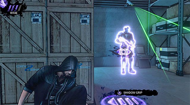 Pierwszy z przeciwników w zbrojach - Magazyn | Rozdział 5 - Cryogenic | DARK - DARK - poradnik do gry