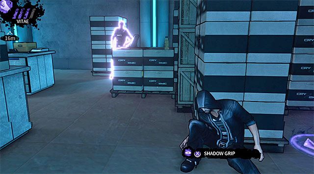 Wartownik stojący po prawej stronie - Magazyn | Rozdział 5 - Cryogenic | DARK - DARK - poradnik do gry