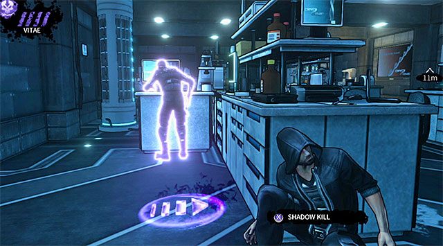 Pierwszy łowca w drugim z pomieszczeń laboratoryjnych - Laboratorium | Rozdział 5 - Cryogenic | DARK - DARK - poradnik do gry