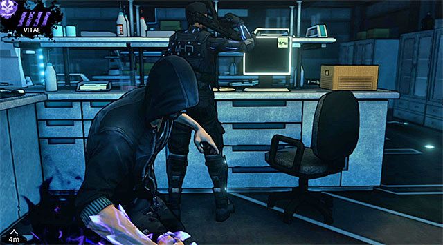 Eliminacja wartownika, który nie rusza się z miejsca - Laboratorium | Rozdział 5 - Cryogenic | DARK - DARK - poradnik do gry