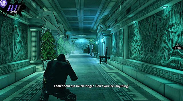 Obszar patrolowany przez kolejnego wartownika - Główna sala klubu (po rozpyleniu gazu) | Rozdział 3 - Atlantis | DARK - DARK - poradnik do gry