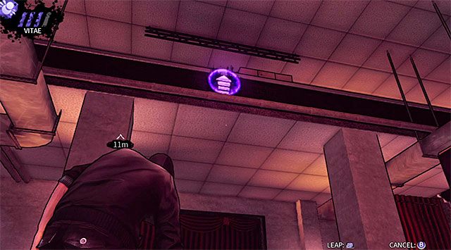 Musisz teraz dotrzeć na piętro i najłatwiej możesz tego dokonać używając mocy teleportacji (Shadow Leap) na balustradzie (powyższy screen) - Titty Twister | Rozdział 3 - Atlantis | DARK - DARK - poradnik do gry