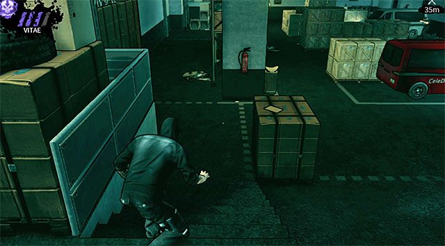 Niezależnie od tego jak się zachowałeś wybierz pokazane na screenie schody - Magazyn | Rozdział 3 - Atlantis | DARK - DARK - poradnik do gry