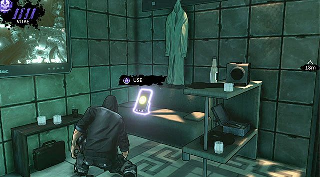 Wyrusz właśnie w prawo, omijając chwilowo główny obszar pomieszczenia ochrony - Pomieszczenie ochrony | Rozdział 3 - Atlantis | DARK - DARK - poradnik do gry