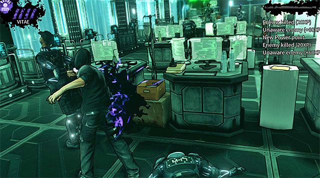 Wrogowie rozstawieni w lewej części centrum dowodzenia - Centrum dowodzenia | Rozdział 6 - M17 Base | DARK - DARK - poradnik do gry