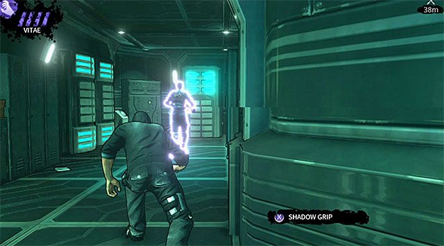 Jeden ze strażników podróżujących po bocznych pomieszczeniach - Centrum dowodzenia | Rozdział 6 - M17 Base | DARK - DARK - poradnik do gry