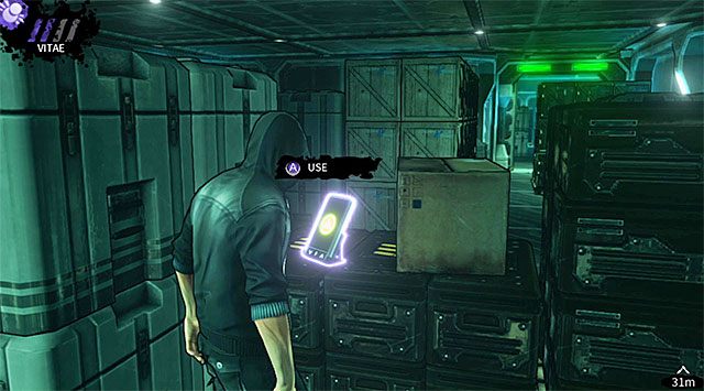 Jeżeli zgodnie z moją sugestią przedostałeś się do prawego pomieszczenia magazynowego to rozejrzyj się w pierwszej kolejności za pokazanym na screenie PDA (200 punktów doświadczenia) - Cele | Rozdział 6 - M17 Base | DARK - DARK - poradnik do gry