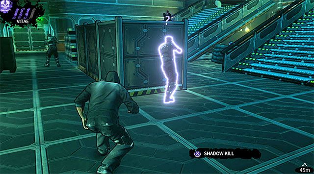 Powróć na dół i zbliż się do dwóch przeciwników pozostających blisko siebie - Cele | Rozdział 6 - M17 Base | DARK - DARK - poradnik do gry