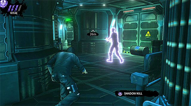 Pojedynczy wartownik patrolujący korytarz - Cele | Rozdział 6 - M17 Base | DARK - DARK - poradnik do gry