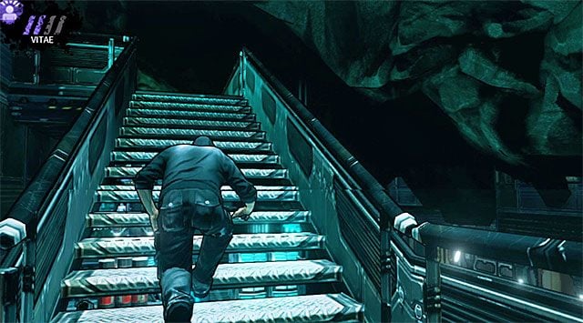 Schody - Miejsce przetrzymywania Rose | Rozdział 6 - M17 Base | DARK - DARK - poradnik do gry