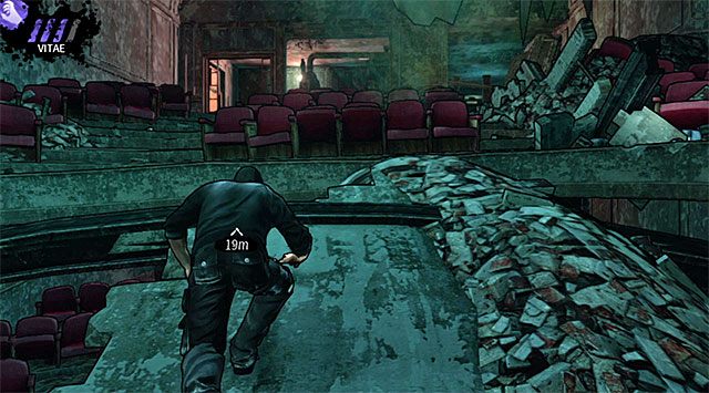 Rampa prowadząca do sali projekcyjnej - Stare kino | Rozdział 4 - The Hole | DARK - DARK - poradnik do gry