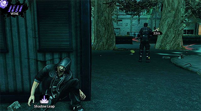 Przeciwnik w bocznej alejce - Drugi dziedziniec | Rozdział 4 - The Hole | DARK - DARK - poradnik do gry