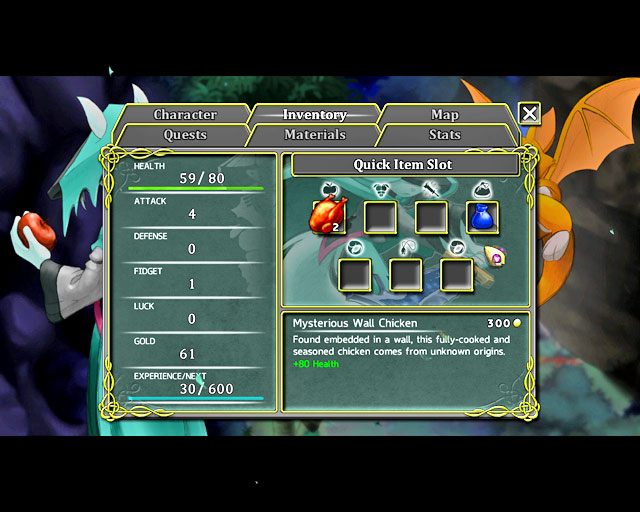 Kurczak odnawia twoje siły witalne - Prolog - The Glade | Solucja Dust An Elysian Tail - Dust: An Elysian Tail - poradnik do gry