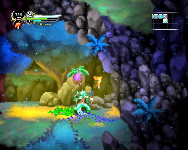 Ten owoc nie służy bynajmniej do jedzenia - Prolog - The Glade | Solucja Dust An Elysian Tail - Dust: An Elysian Tail - poradnik do gry