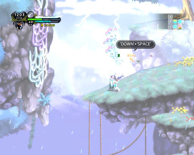 Często wspinanie po lianach, umożliwia zdobycie wszystkich sekretów - Rozdział 3 - Love | Solucja Dust An Elysian Tail - Dust: An Elysian Tail - poradnik do gry