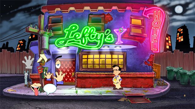 Wybrania ikonki akcji możesz dokonać na cztery sposoby - Porady, sterowanie i mapa | Elementy gry Leisure Suit Larry Reloaded - Leisure Suit Larry: Reloaded - poradnik do gry