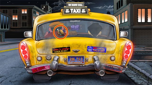 Aby zamówić taksówkę wyjdź przed budynek i kliknij użyj na zielonej budce telefonicznej z napisem taxi - Porady, sterowanie i mapa | Elementy gry Leisure Suit Larry Reloaded - Leisure Suit Larry: Reloaded - poradnik do gry