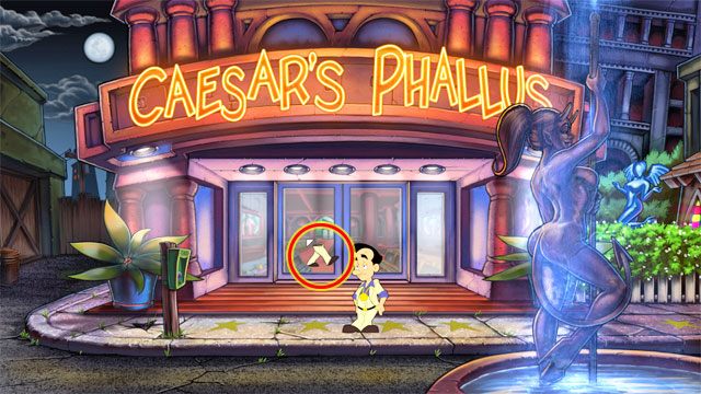 Będąc przed barem Leftys zadzwoń po taksówkę i jedź do hotelu Caesars Phallus - 2. Fawn | Solucja Leisure Suit Larry Reloaded - Leisure Suit Larry: Reloaded - poradnik do gry