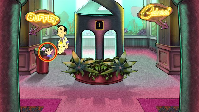 Z kosza na śmieci weź kawałek papieru - to karta członkowska klubu 69 - 2. Fawn | Solucja Leisure Suit Larry Reloaded - Leisure Suit Larry: Reloaded - poradnik do gry
